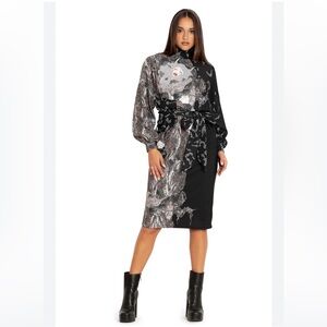 NWT Blackmilk Vampire Spellbound Batwing Dress Size Large